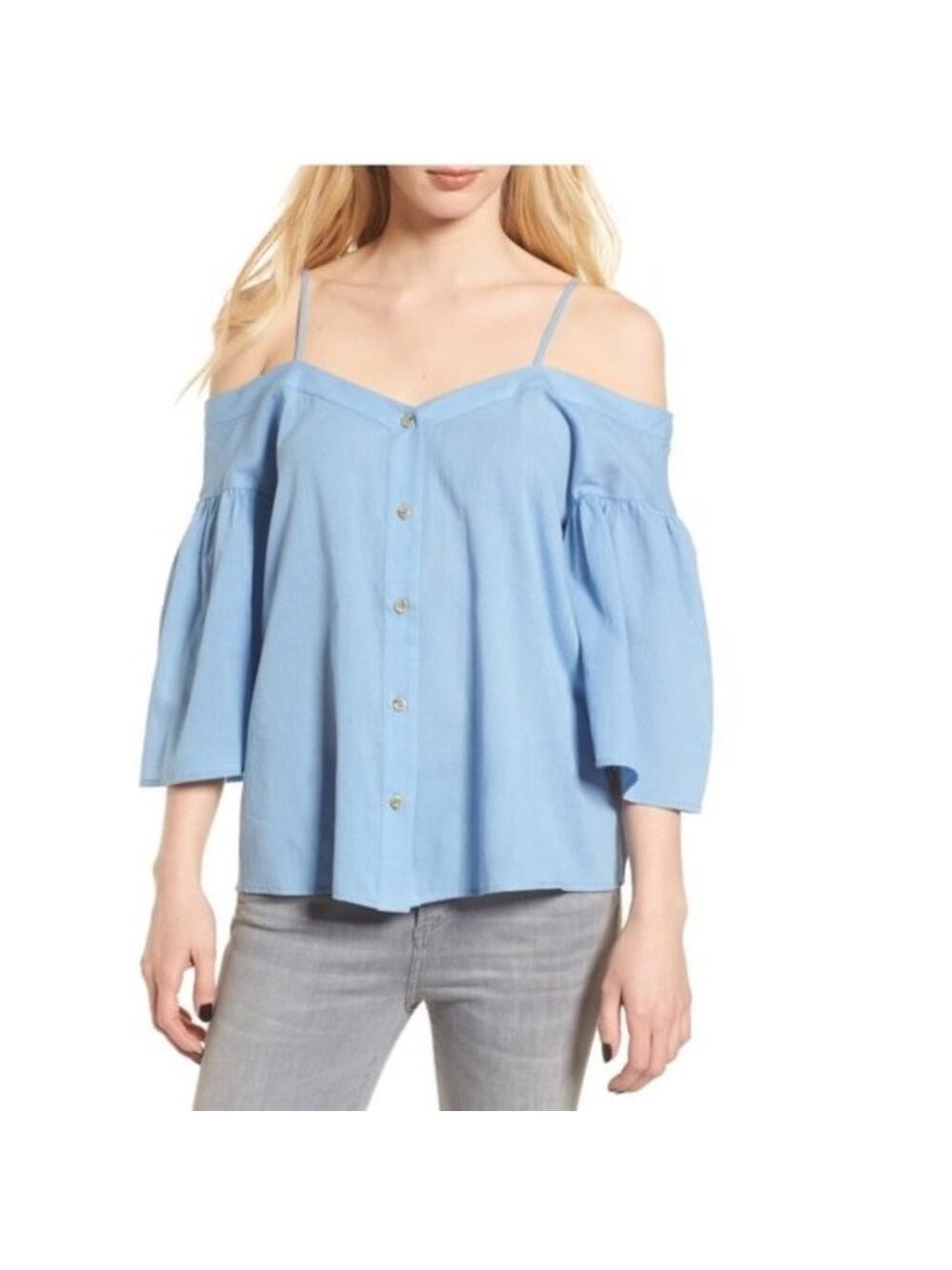 BP. Cotton Off the Shoulder Top